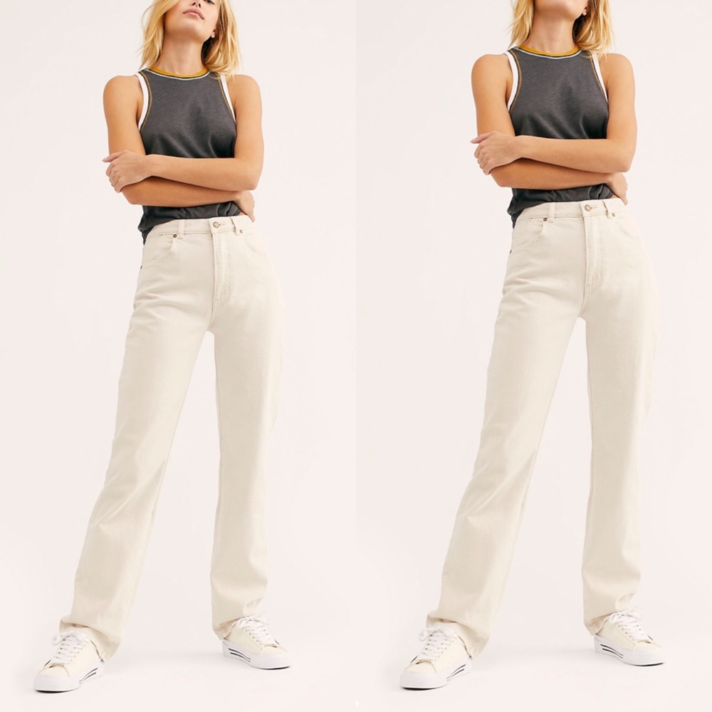 A&F | Straight Leg Denim Jeans